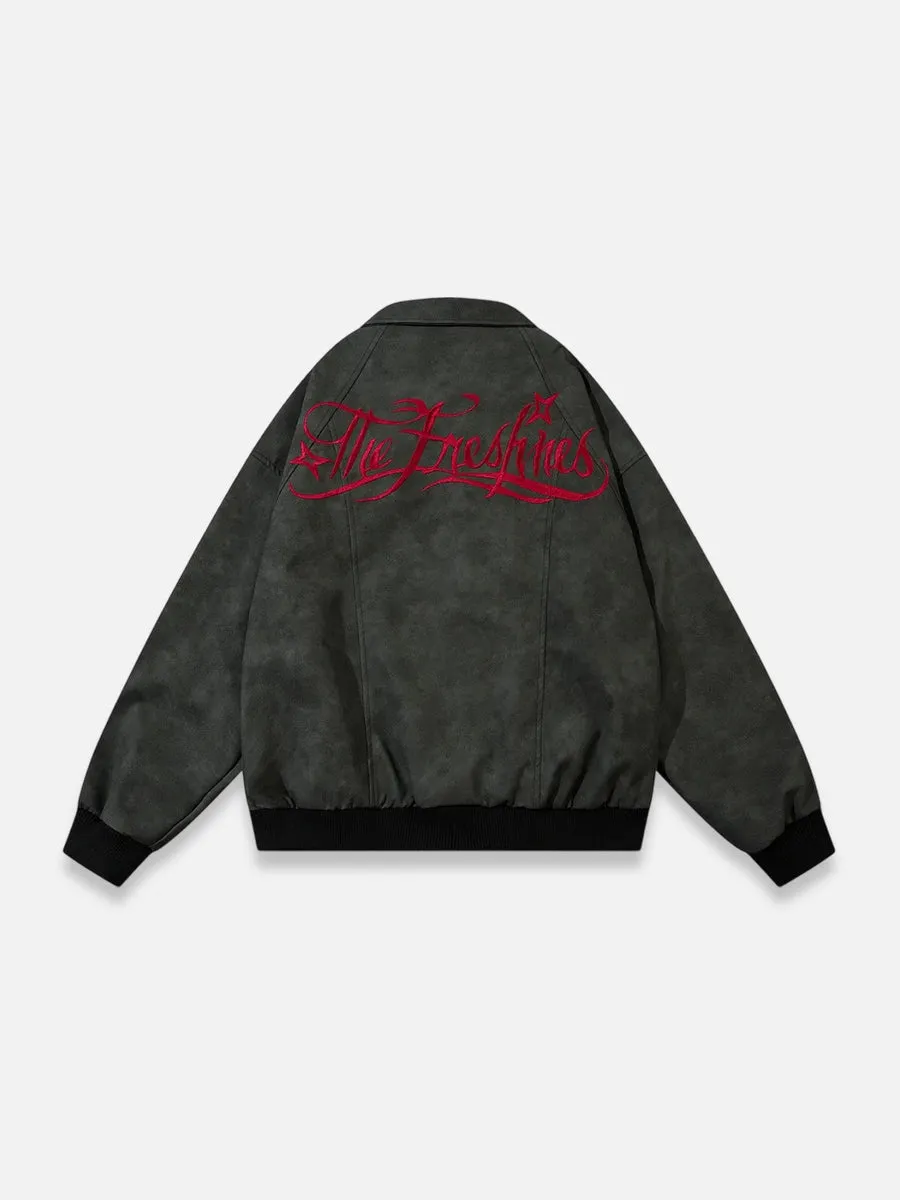 Y2K Letter Jacket