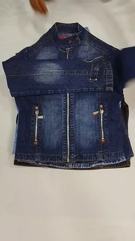 Y2K Unique Denim Zipper Jacket 11 Pcs